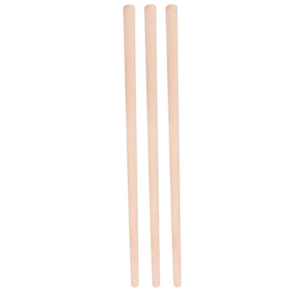 3Pcs Open Shoulder Back Correct Hunchback Stick, Yoga Assistance & Fitness Training, Wooden Material, 2x70cm for Posture Correction and Muscle Support