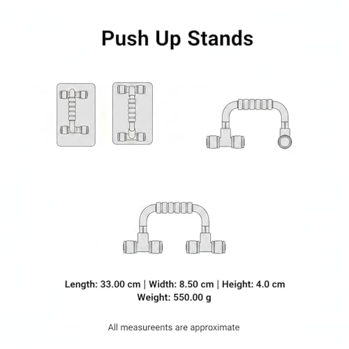 Push Up Stands for Home Workout, TPE Handles Increase Range of Motion, Compact Strength Training Equipment for Chest and Triceps (1 PC) - color: Green