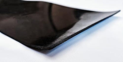 Rubber Sheet Anti Vibration Isolation Pads Acoustic Damping Film Shock Absorbing Foam Rubber Mat 12 x 6 x1/8 inch 70 Duro