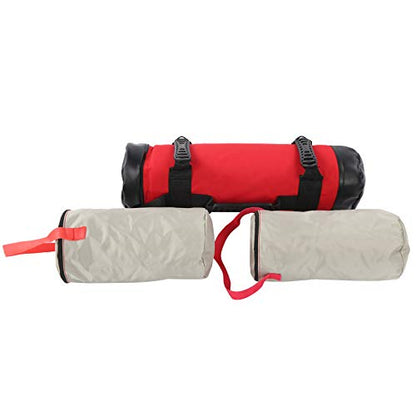 Weightlifting Workout Sandbag, Fitness Exercise Sandbag with Ergonomic Handle, Durable Oxford Cloth Outer Skin for Core and Full Body Training, Includes 2 Fillable Inner - size: Medium