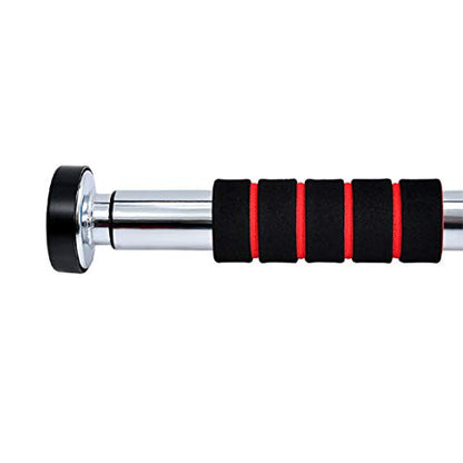 AKT Pull Up Bar Chin Up Bar for Doorway No Screws No Punching Upper Body Workout Bar with Safety Locking Catch, Heavy Duty Home Fitness Door Exercise Bar,99-150cm