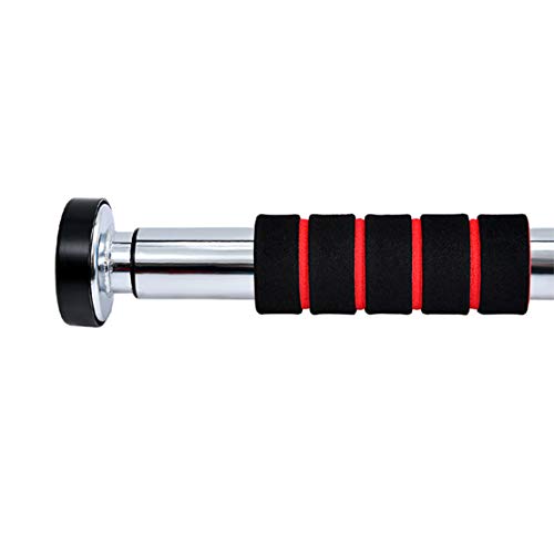 AKT Pull Up Bar Chin Up Bar for Doorway No Screws No Punching Upper Body Workout Bar with Safety Locking Catch, Heavy Duty Home Fitness Door Exercise Bar