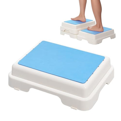 Wefaner Bath Shower Step,Stackable Bathtub Non Slip Safety Step Stool