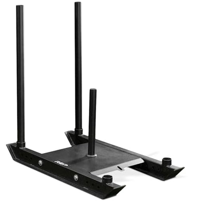 Rep Fitness Weight Sled | Push Pull Sleds Options for Training | Speed & Agility Workout Equipment | Gym Equipment | Football Strength Training | Heavy Duty Weighted Sled | Indoor Outdoor Exercise - style: 4-Post Push-Pull Sled