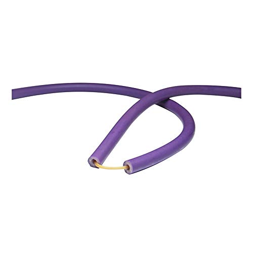 Power Systems Premium Versa-Tube Plus Double Tube Resistance Bands with Handles 48" Portable Latex Exercise Tubing, 6 Resistance Levels for Strength Training, Physical Therapy, Home Gym & Travel