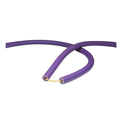 Power Systems Premium Versa-Tube Plus Double Tube Resistance Bands with Handles 48" Portable Latex Exercise Tubing, 6 Resistance Levels for Strength Training, Physical Therapy, Home Gym & Travel