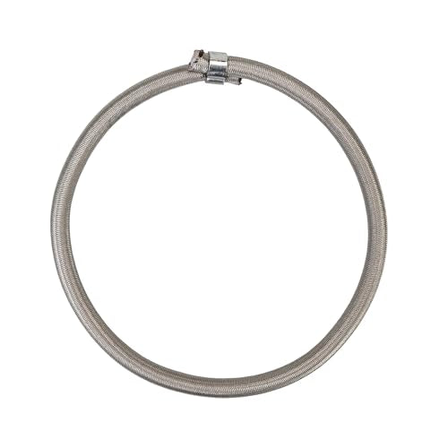 10Pcs Trampoline Bungee Cord Replacement Bands Elastic Rope Ties with Aluminum Buckle Accessories, 5 Inches Independent Cords for Tarp Canopy Exercise Fitness Rebounder Strap - Max Limit 300 lbs, Gray
