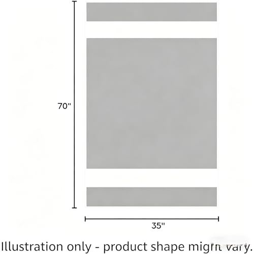 Microfiber Bath Towel 35x70in - Ultra Soft Quick Dry, Lightweight for Gym, Spa, Travel | Hotel Grade & Multi-Use| Single Pack - color: Gray and White Stripe, size: 35*70 Inches