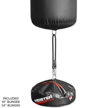 Meister Anker Double-End Boxing Heavy Bag Floor Anchor - style: ANKER w/ 10" & 24" Bungees