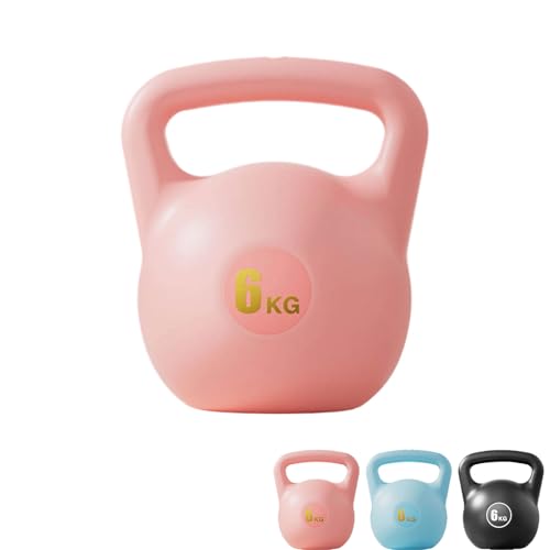 Kettlebell 6kg Water Filled Soft PE Adjustable Kettlebell, Kettlebells for Home Gym Workouts Strength Training, Portable Water Weight for Travel Fitness Home Daily Exercise Use