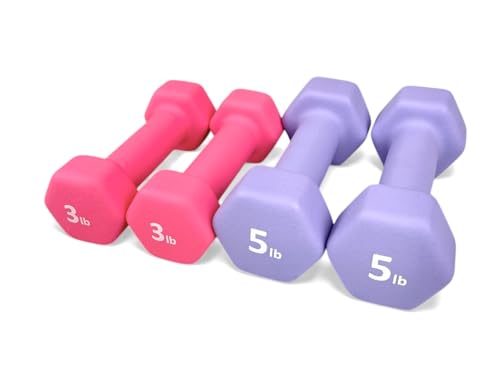 Neoprene Coated Dumbbell Hand Weight Set