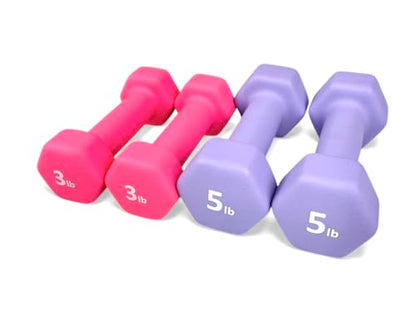 Neoprene Coated Dumbbell Hand Weight Set