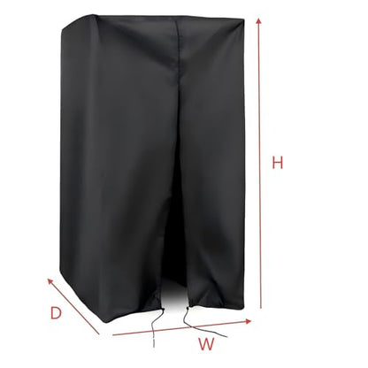 Squat Rack Cover, Waterproof Outdoor Gym Equipment Covers with Zipper for Squat Rack/Weight Lifting Rack/Home Gym Workout Equipment - size: 78"W x 24"D x 72"H
