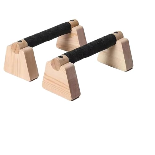 Push Up Bar Push Up Bar 1 Pair Wooden Solid Wood Bracket Durable Push-up Stand Non-slip Parallettes Bars Bodybuilding Fitness For Home Gym