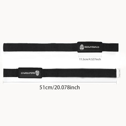 1Pair of Adjustable Gym Wrist Straps with Neoprene Padded Wrist Non-Slip Silicone for Weightlifting, Bodybuilding, Strength Breathable Design Workout Accessories Flexible Wristbands(Black)
