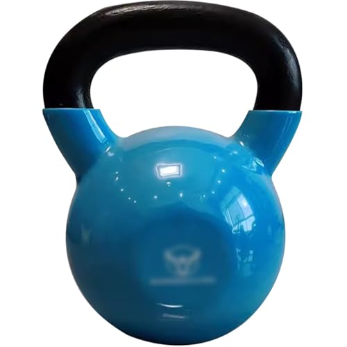 Kettlebell Weights Women's Squat Competition Kettle Bells, Gym Strength Training Dumbbell, Non-Slip Handle, Swing/Pull/Push-up(18kg)