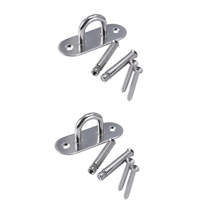 BESPORTBLE 2pcs Fan Stand Gymnastic Rings Trainer Bracket for Yoga Fixed Disk Ceiling
