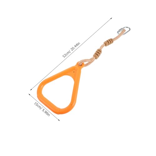 ARTIBETTER Outdoor Gymnastic Rings with Straps for Boys and Non-Slip Workout Rings for Home and Playground Strength Training for Calisthenics and Bodyweight Exercise