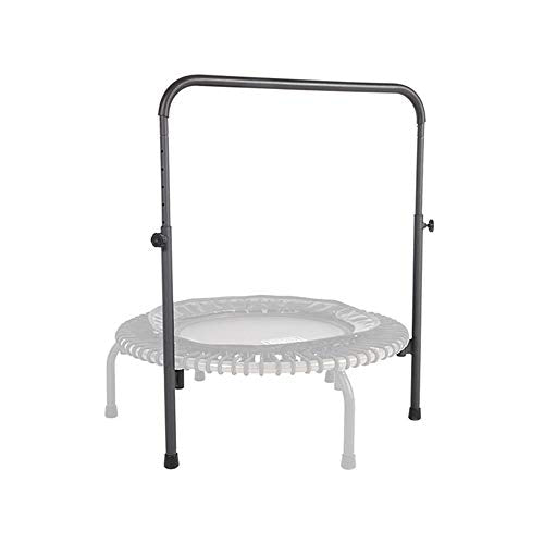 JumpSport 220 in Home Cardio Fitness Rebounder - Mini Trampoline with Handle Bar Accessory, Premium Bungees and Workout DVD