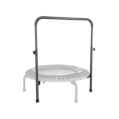 JumpSport 220 in Home Cardio Fitness Rebounder - Mini Trampoline with Handle Bar Accessory, Premium Bungees and Workout DVD
