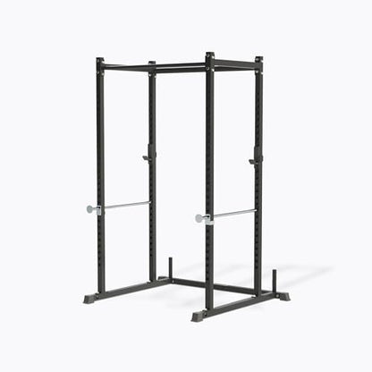 REP Fitness PR-1100 Power Rack Home Gym System, Squat Cage with Attachment Compatibility Multi-Grip Pull Up Bar, Adjustable J Cups, Extended Safeties, 700 lb Capacity, Strength Training Equipment - style: Power Rack + Lat/Row Attachment + Dip Attachment +