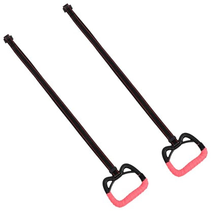Gymnastic Rings Set with Adjustable Straps, Professional Pull-up Training Device for Home Fitness and Indoor Bodyweight Exercise
