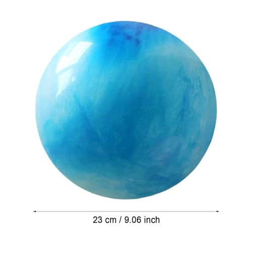 Pilates Ball, 9 Inch Thick Soft Anti Burst and Slip Resistant Small Yoga Ball for Gym Stretching Fitness,Small Exercise Ball for Stability,Core Training,Workout,Barre,Physical Therapy,Balance