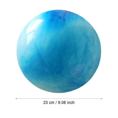 Pilates Ball, 9 Inch Thick Soft Anti Burst and Slip Resistant Small Yoga Ball for Fitness Stretching Gym,Exercise Ball for Stability,Workout,Core Training,Barre,Balance,Physical Therapy