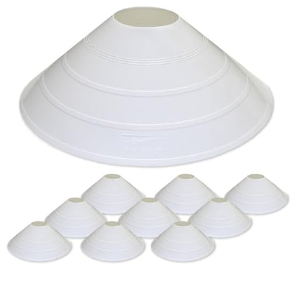 AGORA 4" Practice Disc Cones - Set of 10 - color: White
