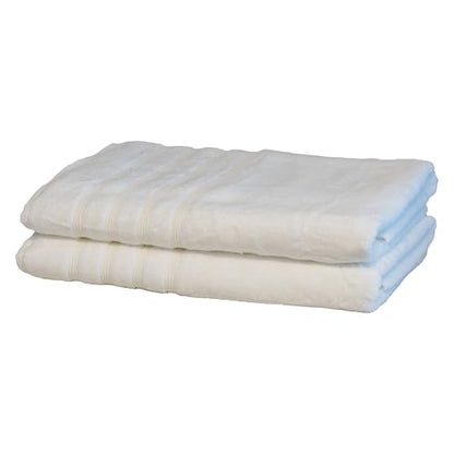 Mosobam Luxury Turkish Bath Sheets, 2 Pack, 35 x 70 in, 700 GSM, White - color: White, size: Bath Sheets, Set of 2