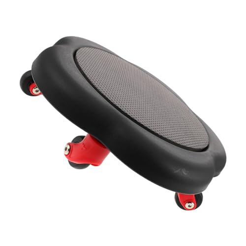 Yardwe Abdominal Muscle Trainer Dual-sided Gliding Discs Ab Core Exercise Board for Rolling Abs Wheel Workout
