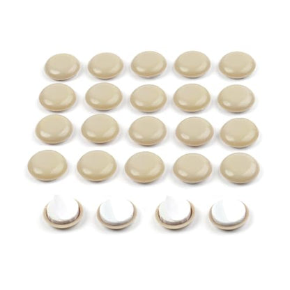 24 PCS Self-Stick Appliance Sliders for Kitchen Appliances, 1 Inch Furniture Sliders, Easy to Gliding & Space Saving, Chair Sliders for Carpet - Move Furniture Smoothly, Keep Floors Flawless! - size: 1 inch (24pcs)