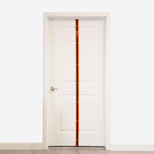 Spine Strap Door Anchor for Slastix Resistance Bands | Provides Multiple Anchor Points for Strength Training and Versatile Home Workouts - color: Orange