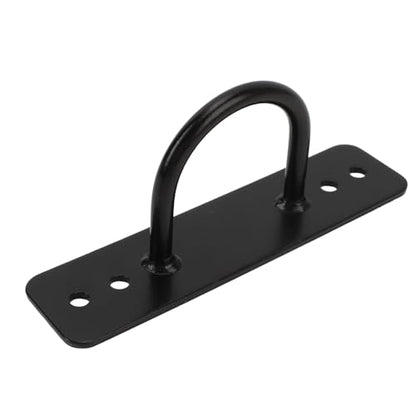 Battle Rope Anchor, Wall Ceiling Mount Bracket for Suspension Strap Iron Construction 300kg Capacity for Fitness Boxing Equipment