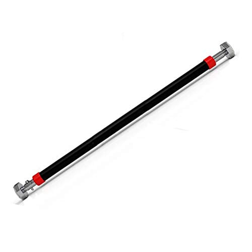 Pullup Bars Doorway Chin Up Bar,No Screws Home Horizontal Bar with Locking Device, Gymnastic Rings Resistance Band Bar, 112138 Cm, Load 200kg