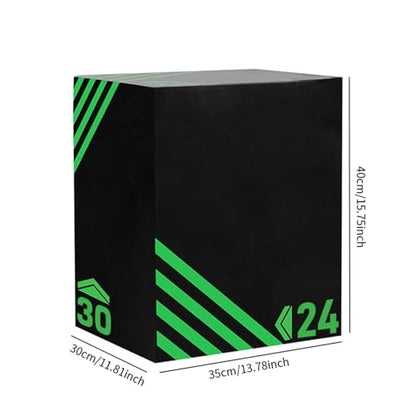 Plyometric Soft Surface with Non Slip Portable Agility Step up Box for Balance and - color: Style A