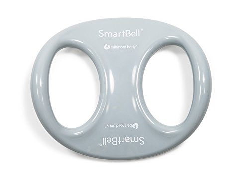 Balanced Body SmartBell Ergonomic Two-Handed Pilates Exercise Weight, Pilates Dumbbell, Exercise Equipment for Home Gym or Pilates Studio Use - color: Gray