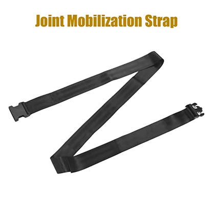 Stretching Belt, Extremity Mobilization Belt Polyester Cinch Buckle Yoga Strap Yoga Assisted Stretch Belt Fitness Tension Rope re sist ANC e Belt Fitness Stretching Strap