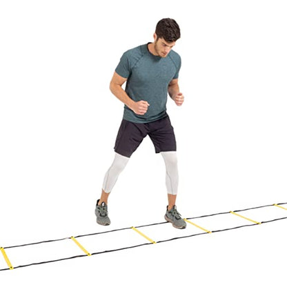ProsourceFit Speed Agility Ladder 8, 12 and 20 Rung for Speed Training and Sports Agility Workouts with Free Carrying Bag