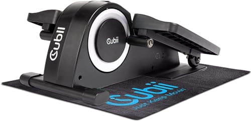 Cubii Non-Slip Workout Mat for Under Desk Ellipticals, Floor Protection Exercise Surface for Bike, Fitness Equipment & Indoor Cycling, Home Gym Use, 24" x 18"