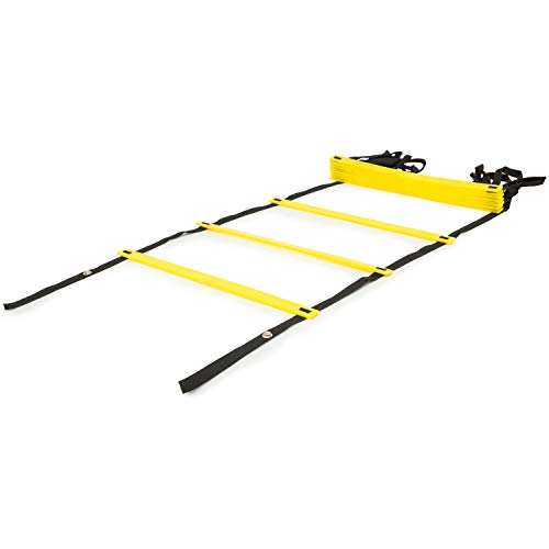 ProsourceFit Speed Agility Ladder 8, 12 and 20 Rung for Speed Training and Sports Agility Workouts with Free Carrying Bag