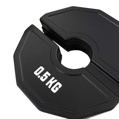 Fractional Weight Plate Dumbbell Fractional Weight Plate Barbell Micro Plate Kettlebell Compact Rubber Plate Progressive Overload Portable Design, 0.5kg