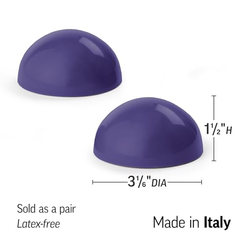 OPTP Half Balls (Pair) - No-Roll Half Ball Set for Stretching and Massage, Plantar Fasciitis Relief, and Muscle Tension in the Back, Legs, Feet and Body