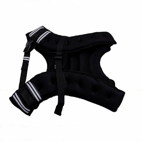 RiToEasysports Weighted Vest, Comfortable Breathable Adjustable Strap Secure Fit Iron Sand Filling For Jogging Running - size: 8KG