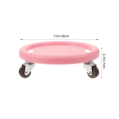 VANZACK Ab Wheel Roller Plate Four-Wheel Plate Professional Abdominal Muscle Training Wheel Plate Fitness Equipment for Gym Belly Disc Abdominal Training Roller Wheel Core Sliders