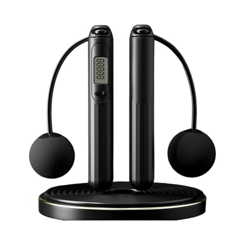 Electronic Counting Jumping Rope Indoor Sports Jump Rope Digital Skipping Ropes for Fitness Exercise and Weight Lose Jump with Counter for Fitness - color: Black, size: D