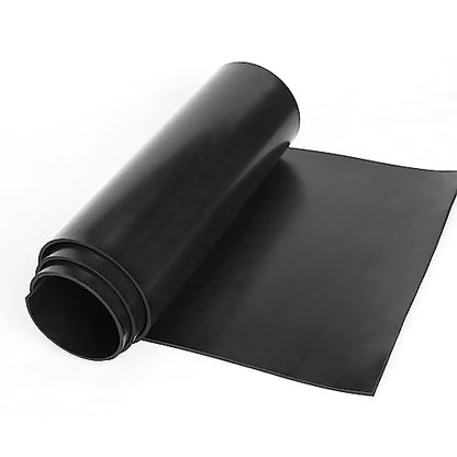 WochiTV Solid Rubber Sheets Strips, 12" Wide x 1/8" Thick x 12" Long Neoprene Rubber Rolls Perfect for DIY Gasket Material, Sealing, Liner, Shield, Padding, Mat - size: 12" W x 12" L, style: 1/8(.125") Thick