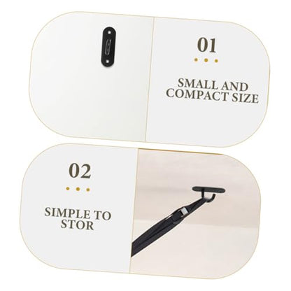 Abaodam 2pcs Stainless Steel Wall Mount Exercise Anchor Resistance Bands Fixing Hanger for Yoga Gym Home Workout