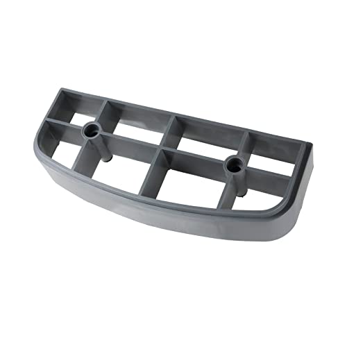 Tone Fitness Compact Aerobic Step Platform | Exercise Step - style: Gray Pair of Risers