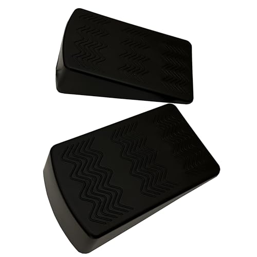 qibylift quat Wedge Block Pairs, YOGA Pilates Block Slant Board Calf Stretcher, Exercise Ramps for Weightlifting, Squat Wedges, Home Gym, Weight Lifting & Yoga